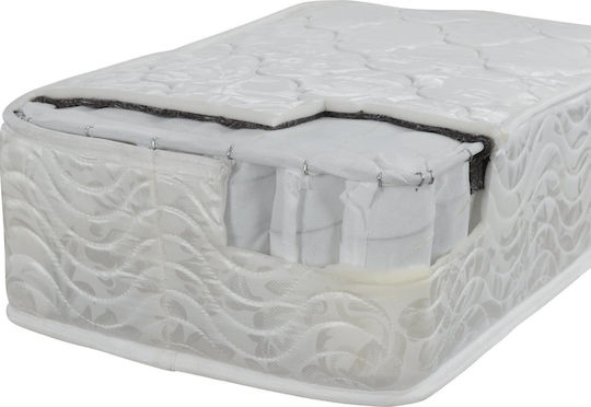 HomeMarkt Διπλό Ανατομικό Στρώμα Διπλής Όψης Roll Pack 140x200x20cm με Ανεξάρτητα Ελατήρια