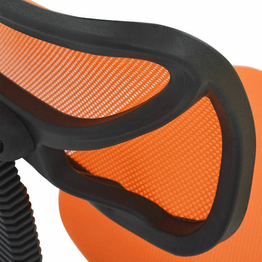 Desk Chair Akhila Orange 40.5x50.5x91.5cm