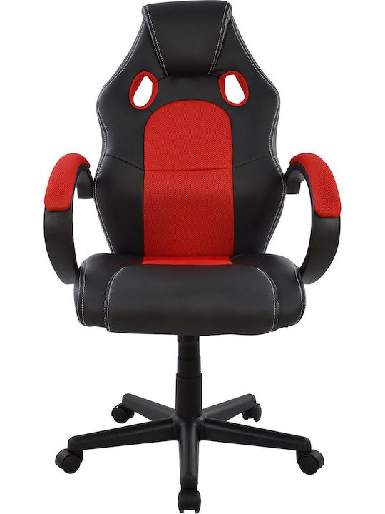 HomeMarkt HM1041.01 Scaun Gaming Din piele ecologică Roșie