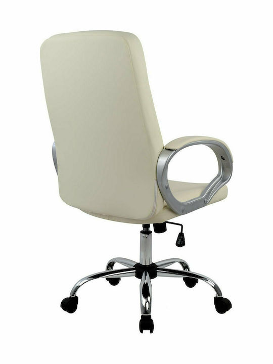 HomeMarkt Stuhl Exekutive mit Neigung Ivern HM1024.08 Ecru