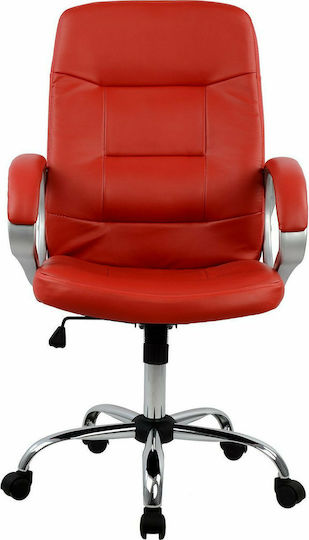 HomeMarkt Stuhl Exekutive mit Neigung Ivern HM1024.07 Rot