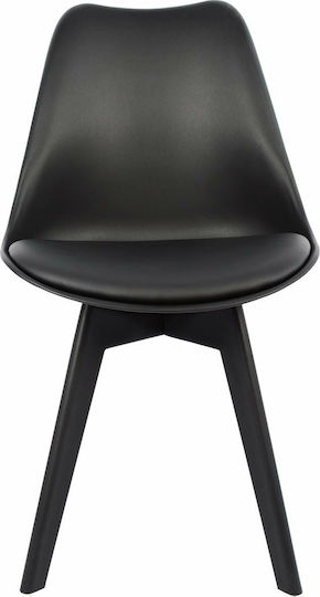 Vegas Stühle Küche Black 4Stück 48x56x82cm