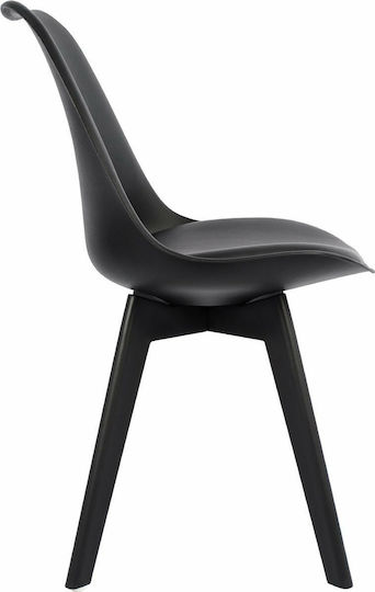 Vegas Stühle Küche Black 4Stück 48x56x82cm