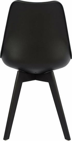 Vegas Stühle Küche Black 4Stück 48x56x82cm