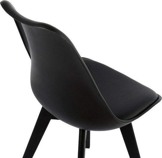 Vegas Stühle Küche Black 4Stück 48x56x82cm