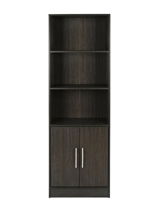 Bibliothek Ensley Zebrano 60x30x180cm