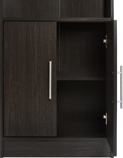 Библиотека Ensley Zebrano 60x30x180см