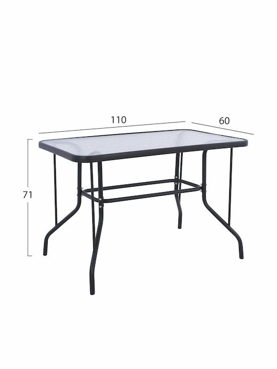 Garten- und Outdoor-Möbelsets 5 Stück Grau