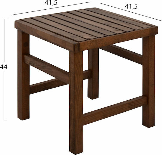Табуретка За външна употреба Koli Ядки 1бр 40x40x45см