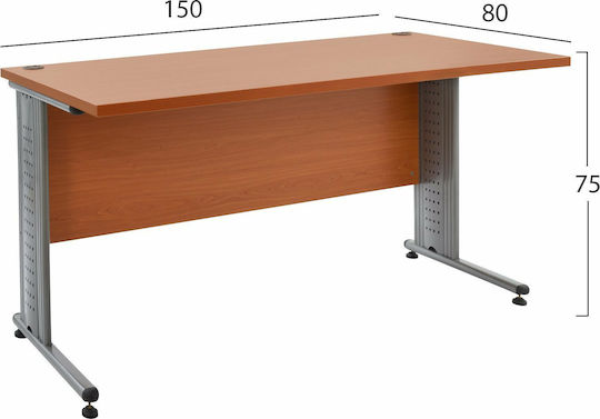 Επαγγελματικό Γραφείο Vance 150x80x75εκ.
