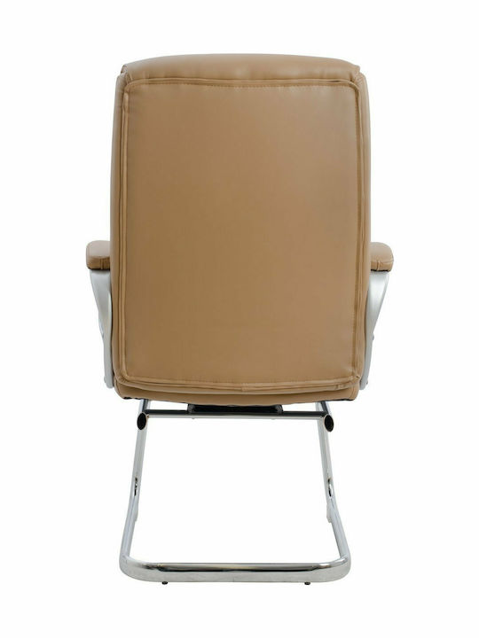 Кресло Гост Zamora с Механизъм за Отпускане Camel 63x58x104см 1бр
