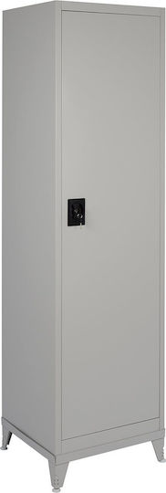 Μονόφυλλη Μεταλλική Γαλβανιζέ 50x45x190.5εκ.