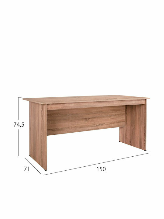 Schreibtisch Sonama Holz S/2 150x71x74.5cm