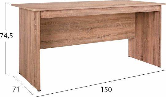 Γραφείο Sonama Ξύλινο S/2 150x71x74.5εκ.