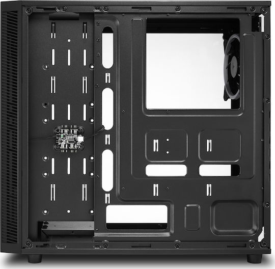 Sharkoon TG4 RGB Gaming Midi-Turm Computergehäuse mit Seitenfenster Schwarz