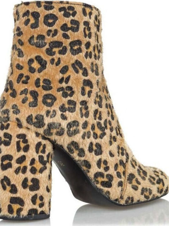 Wildleder Stiefeletten Damen Mehrfarbig