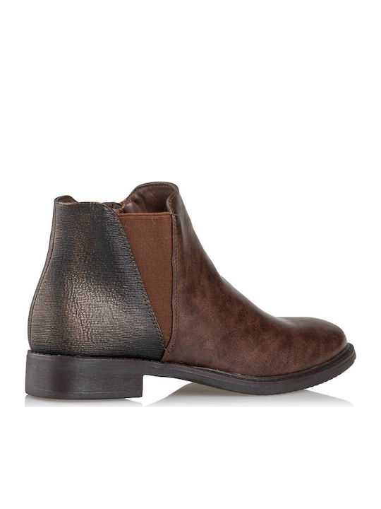 Envie Shoes Damen Knöchelstiefel Braun