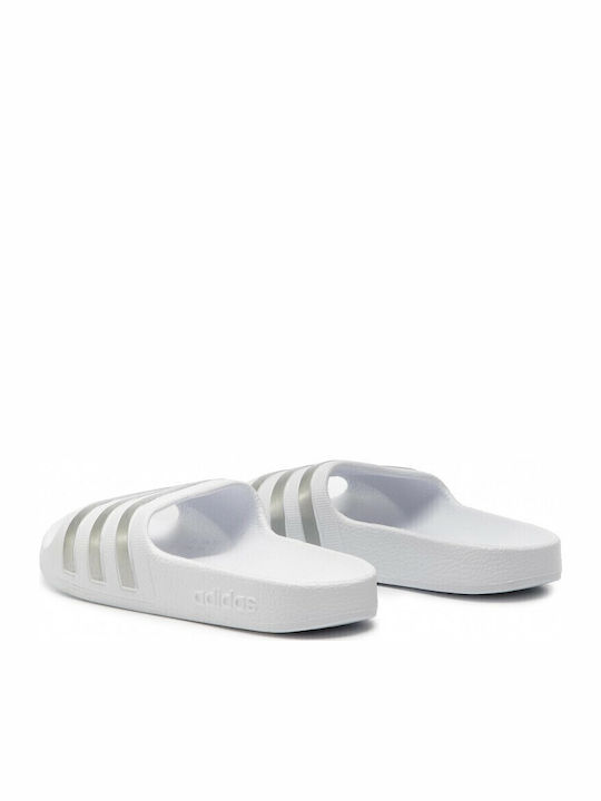 Детски джапанки тип слайдове Бял Adilette Aqua K