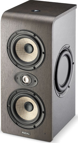 Focal Shape Twin Vinyl/Real Walnut Studio Active Speaker 2.5 No of Drivers 50W Brown (Piece)