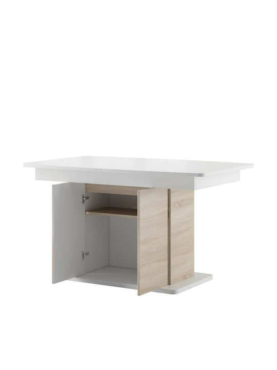 Videtta Masă Sala de mese Masa extensibilă 140(+70)x85x77buc