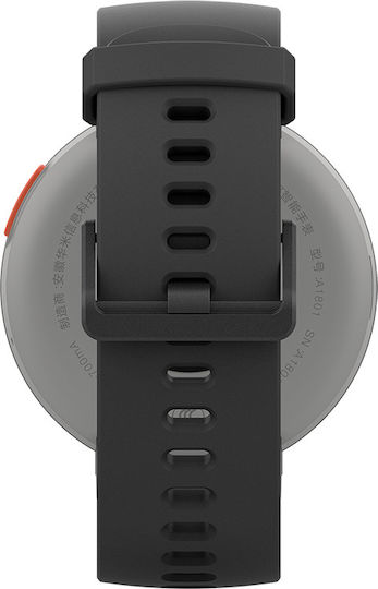 Amazfit Verge 43mm Smartwatch with Heart Rate Monitor (Black)