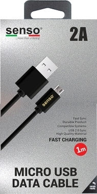 Senso 1m Regular USB 2.0 to micro USB Cable (SDC1MB)