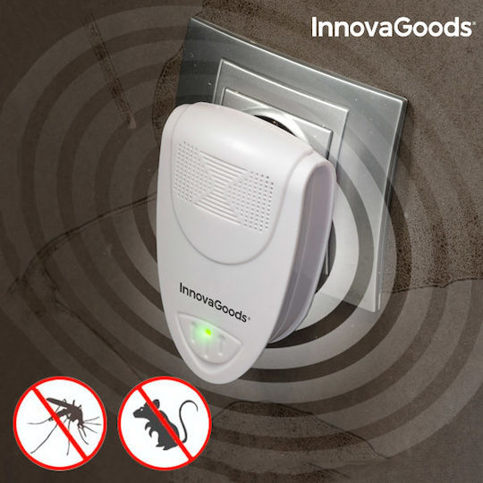 InnovaGoods Mini Устройство за отблъскване с ултразвук Гризачи 6x0.1м
