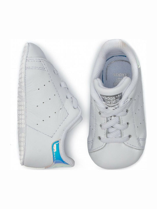 adidas Βρεφικά Sneakers Αγκαλιάς Λευκά Stan Smith