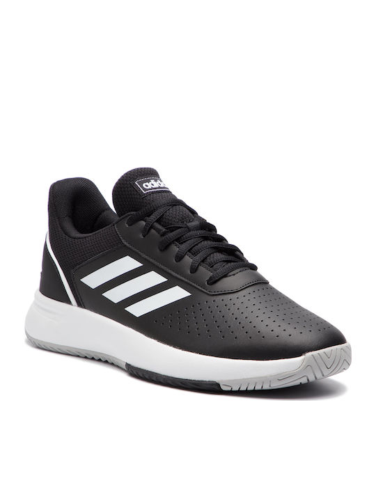 adidas Courtsmash Bărbați Pantofi Tenis Toate instanțele Core Black / Cloud White / Grey Two