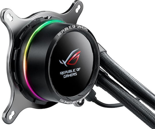 Asus ROG Ryuo 240 Υδρόψυξη Επεξεργαστή Διπλού Ανεμιστήρα 120mm για Socket AM4/1200/115x με RGB Φωτισμό