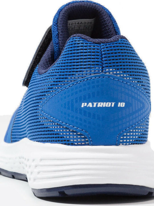 Patriot 10 PS Jr Shoes Αθλητικά Παιδικά Παπούτσια Running με Σκρατς Μπλε