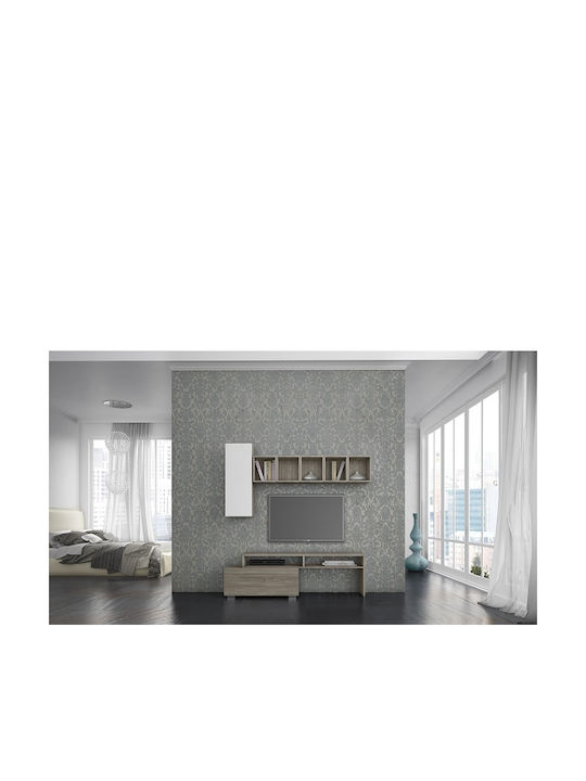 Unitate TV pentru sufragerie Smart No 3A Alb L101xA45xÎ210buc