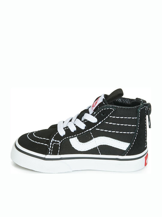 SK8-HI ZIP Kids Sneakers High Black