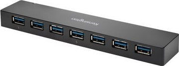 Kensington UH7000C Hub USB 7 Porturi USB 3.0 cu Conectare USB-A și Power Delivery