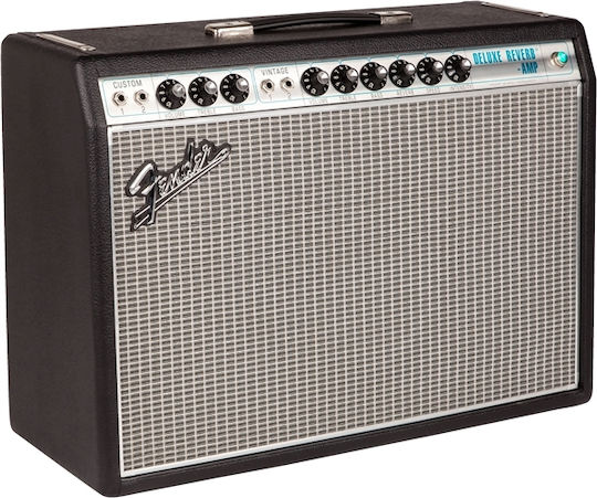 Fender 68' Custom Deluxe Reverb Röhren Combo Verstärker für E-Gitarre 1 x 12" 22W Schwarz