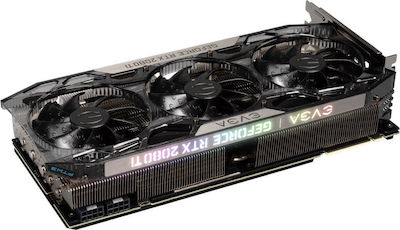 EVGA GeForce RTX 2080 Ti 11GB GDDR6 FTW3 Ultra Gaming Κάρτα Γραφικών PCI-E x16 3.0 με HDMI και 3 DisplayPort
