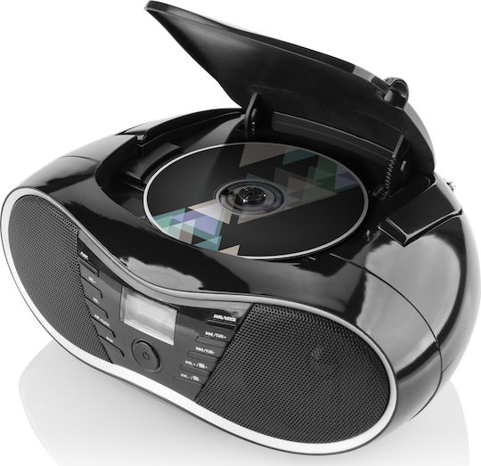 GoGEN Φορητό Ηχοσύστημα με Bluetooth / CD / USB / Ραδιόφωνο Μαύρο