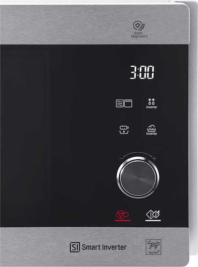LG Φούρνος Μικροκυμάτων με Grill 25lt Inox