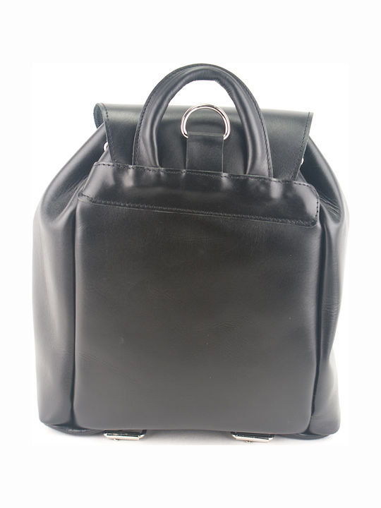 Kouros Leather Bag Μαύρο