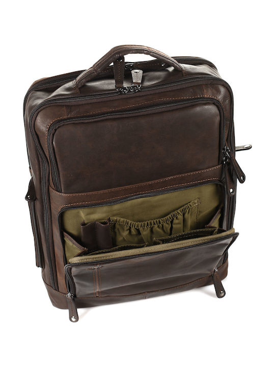 Leather Men's Bag Shoulder / Crossbody Brown