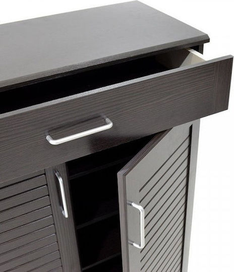 Suport pentru pantofi Sante cu 5 Rafturi Wenge L80xW37xH123cm
