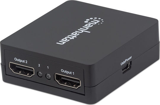 Manhattan 207652 FHD 1 είσοδος/2 έξοδοι HDMI Splitter
