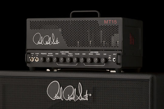 PRS Guitars MT15 Лампов усилвател за глава Електрическа китара 15W Черен