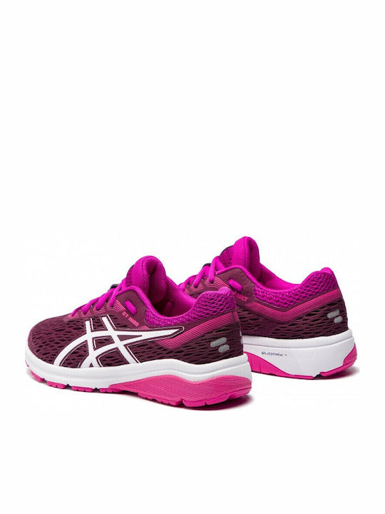 GT-1000 7 Gs Αθλητικά Παιδικά Παπούτσια Running με Κορδόνια Μπορντό