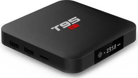 Sunvell TV Box T95 S1 4K UHD with WiFi USB 2.0 2GB RAM and 16GB Storage Space with Operating System Android 7.1
