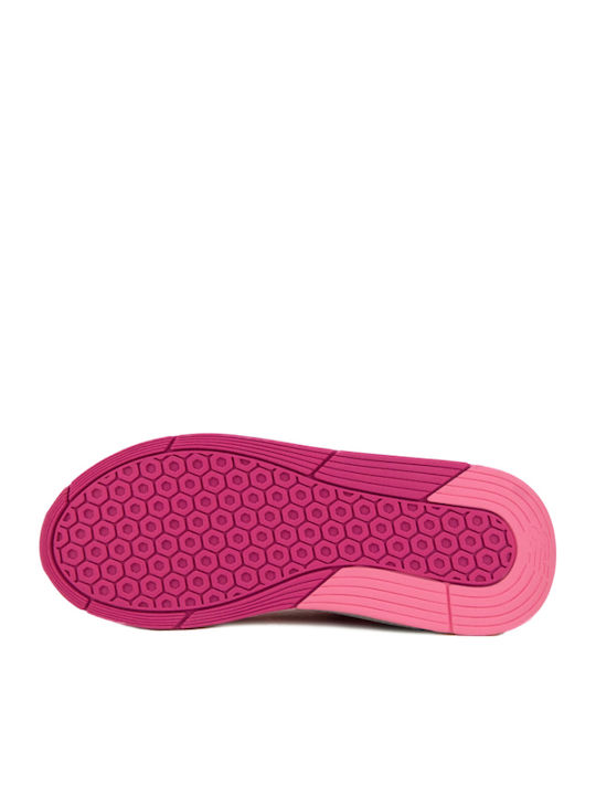Kids Sports Shoes Running with Laces Fuchsia