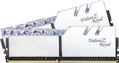 G.Skill Trident Z Royal 16GB DDR4 RAM with 2 Modules (2x8GB) and 4600 Speed for Desktop