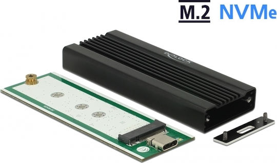 DeLock Θήκη για Σκληρό Δίσκο M.2 PCI Express NVME με σύνδεση USB 3.1