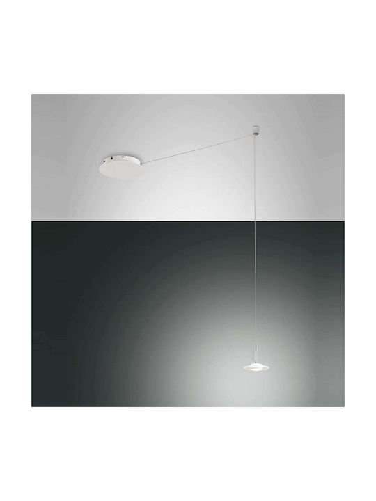 Fabas Luce Susanna Pendant Light LED with Warm White Light Silver