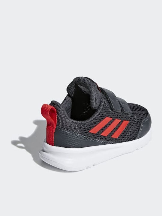 Altarun Altarun Kids Sports Shoes Running with Hoop & Loop Closure Black